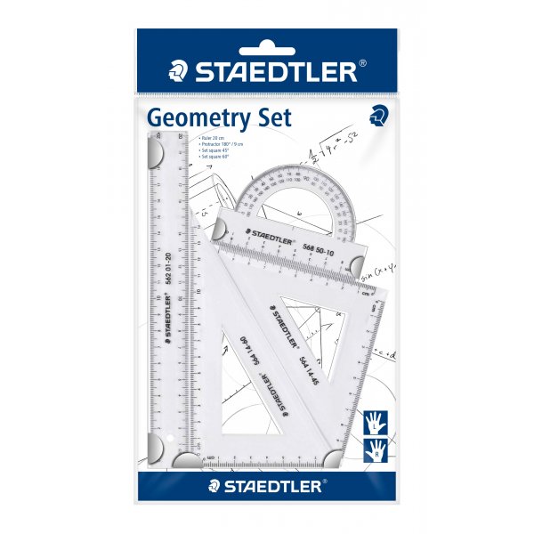 Gemetriset Steadtler - 4 osaa
