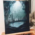 Asiakaskuva Akryylimaali W&N Galeria 500ml - 386 Mars Black