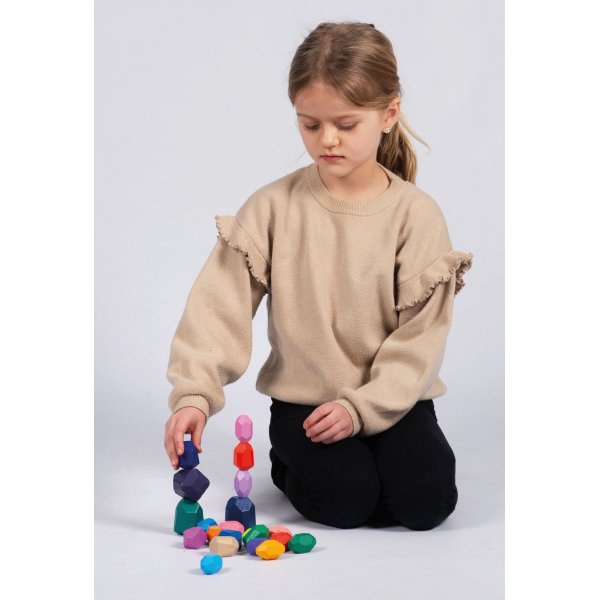 Puiset kivet kulmikkaat vrikkt 21 kpl