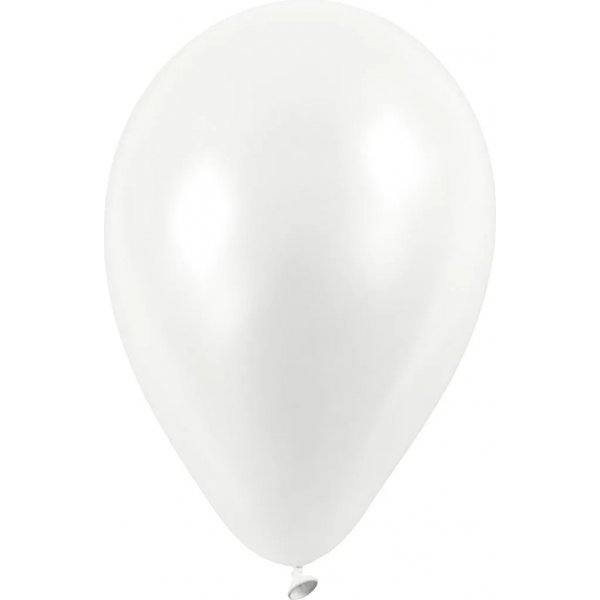 Ilmapallot - valkoinen - 23 cm - 10 kpl