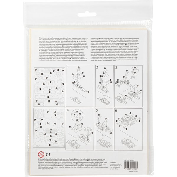 3D-rakennushahmo - lava-auto 3D-rakennushahmo - lava-auto