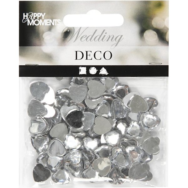 Strassit - hopea - 10 mm - 150 kpl Strassit - hopea - 10 mm - 150 kpl