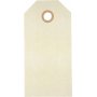 Manila tussit - kerma - 5 x 10 cm - 20 kpl