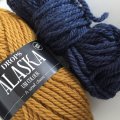 Asiakaskuva DROPS Alaska Uni Color lanka - 50g - Sinappi (58)