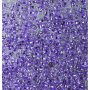 Rocaille helmet hopea vuorattu - violetti