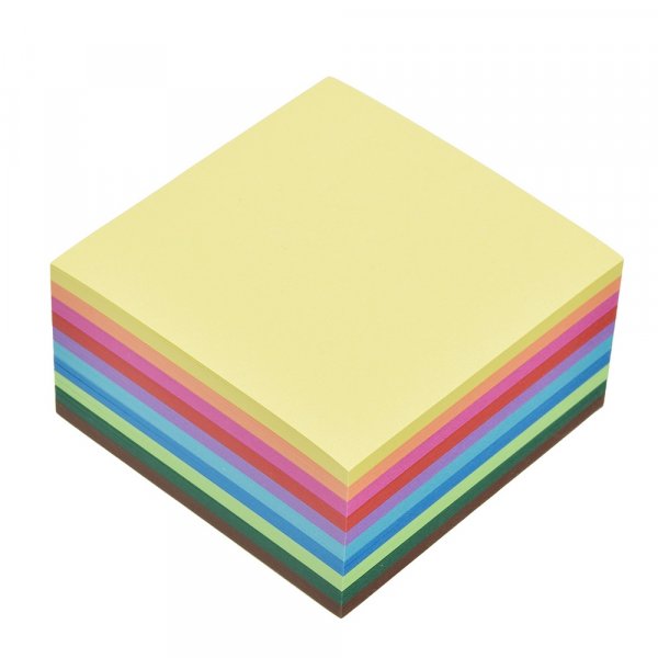 Taitettavat levyt - Tangram 7,5 x 7,5 - 500 arkkia / 70 g / m 10 vri / sekoitettu