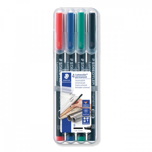 OH Pen Lumocolor Permanent 1-2,5 mm - 4 kyn