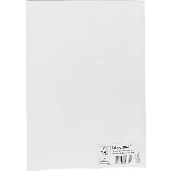 Luova paperi - sekavrej - A4 - 280 kpl