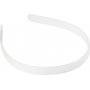 Diadem - 13 mm - valkoinen - 5 kpl