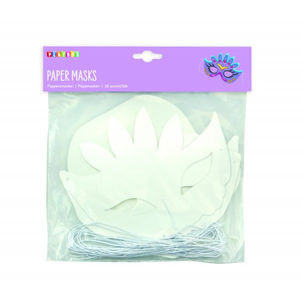 Paperinaamarit - 16 kpl