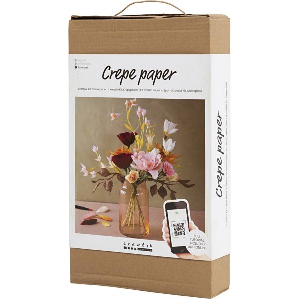 DIY Kit Crepe Paper - Kukkakimppu DIY Kit Crepe Paper - Kukkakimppu