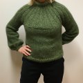 Asiakaskuva DROPS Kid-Silk Uni Color lanka - 25g - Tummanvihreä (19)