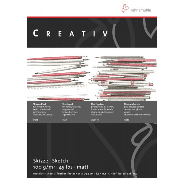 Sketch pad Hahnemhle Sketch Creativ 100g