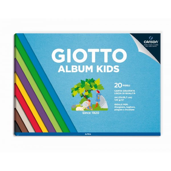 Piirustuslehti Giotto Vrillinen 20 sivua 120g - A4