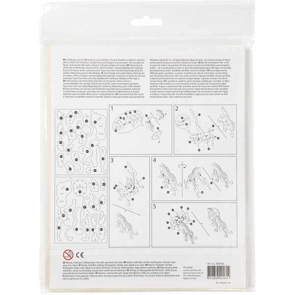 3D-rakennushahmo - leijona