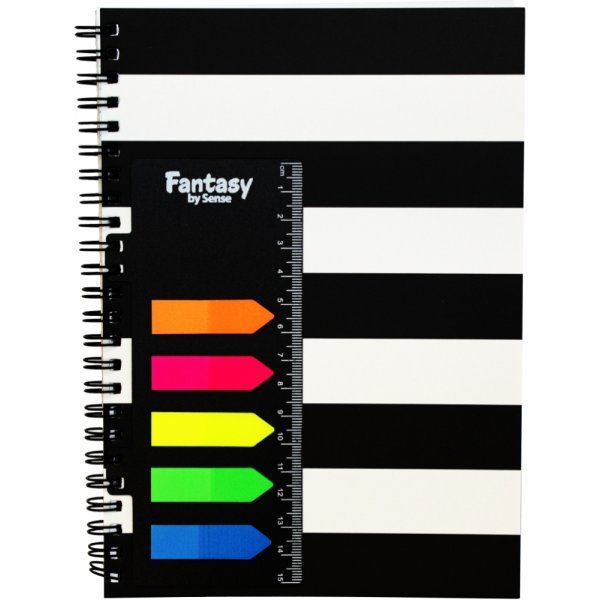 Spiraalimuistikirja A5 Stripes M Notes Fsc