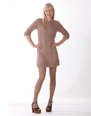 Neulekuvio - Punottu tunika (naiset)