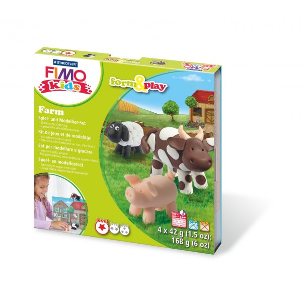 Modelerset Fimo Kids Form&Play - maalaistalo