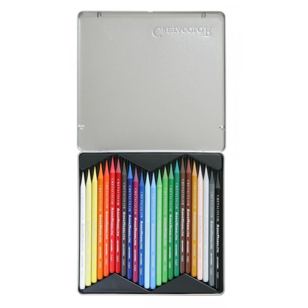 Akvarellikynsarja Cretacolor Aqua Monolith - 24 kyn