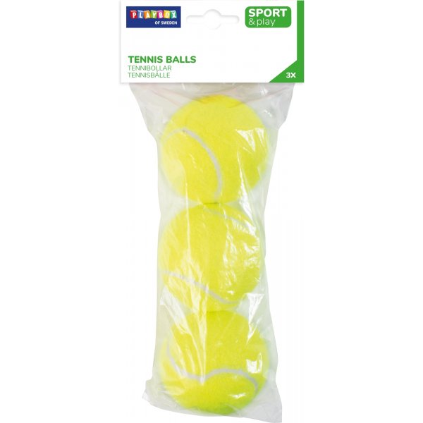 Tennispallot 3 kpl