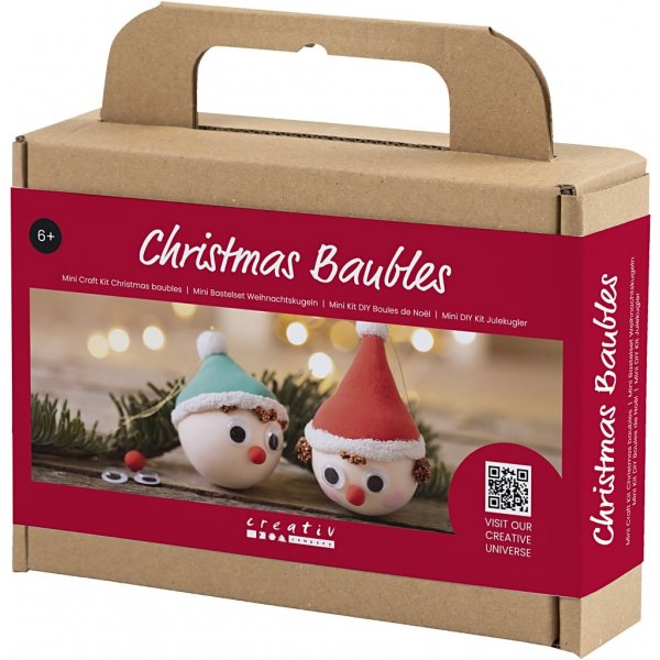 Mini DIY Kit joulukuusenkorut - punaiset ja vihreät tontut Mini DIY Kit joulukuusenkorut - punaiset ja vihreät tontut