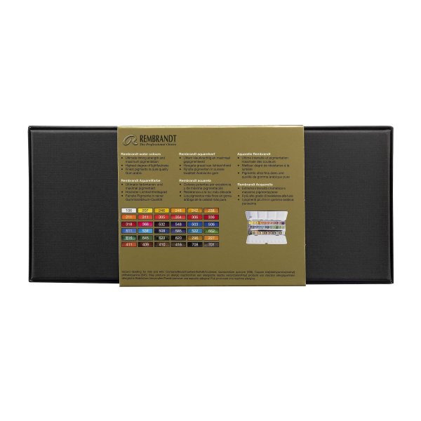 Rembrandt Watercolour De Luxe Set (36 väriä 1/2 kuppia) Rembrandt Watercolour De Luxe Set (36 väriä 1/2 kuppia)