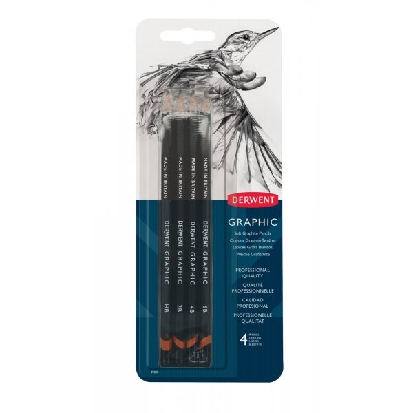 Derwent Graphic Sketch - 4 kyn