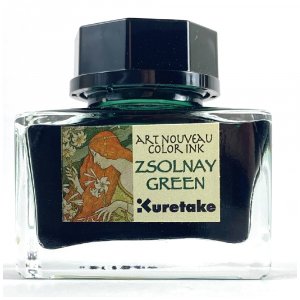ZIG Ink Caf� Art Nouveau -muste zsolnay vihre�