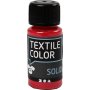 Tekstiili Kiinte tekstiilimaali - punainen - peite - 50 ml