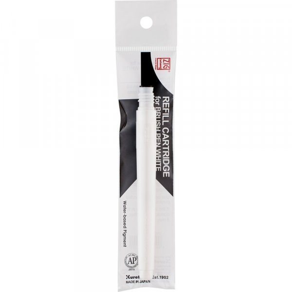 Refill ZIG Brush -kyn - valkoinen