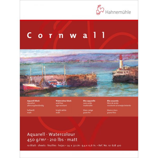 Akvarelliharkko Hahnemhle Cornwall 450g Karkea