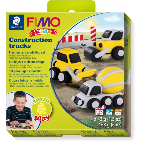 Mallisarja Fimo Kids Form&Play - Kuorma-autot