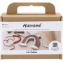 Mini DIY Kit Macram - Rainbow