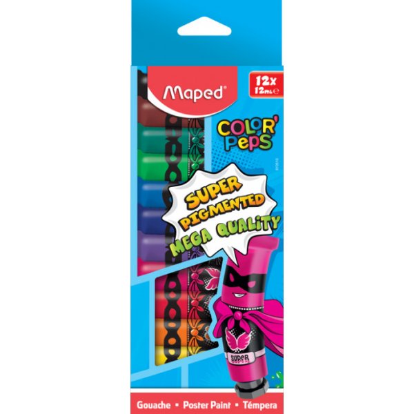Guassivriset putket - Maped - 12 kpl tylsi vrej