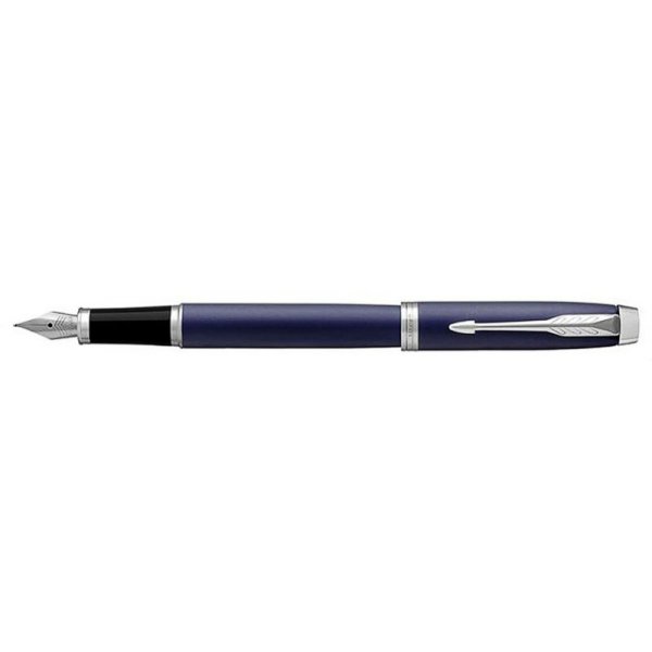 Kuulakrkikyn Parker IM - Matta sininen kromikoristelu - Tytekyn - Medium Blue