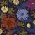 Kuviollinen Tricot 150 cm - Chrysanthemum