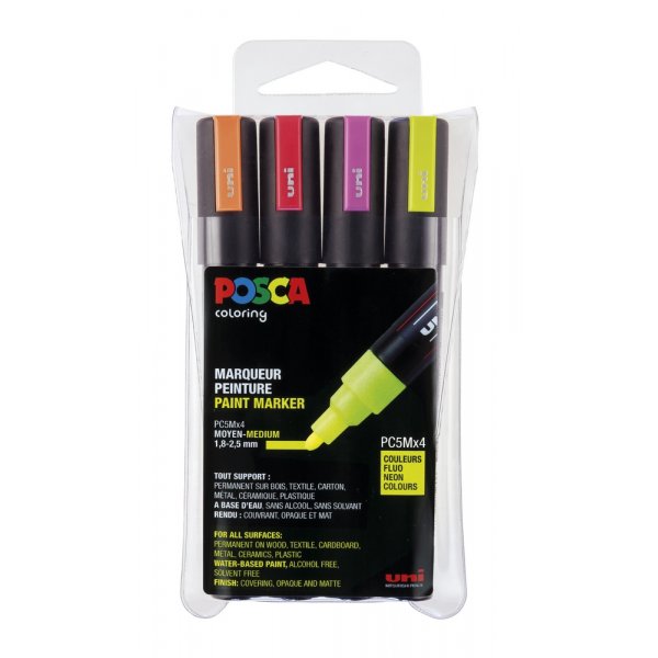 Poscaset PC-5M Neon - 4 kyn