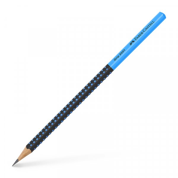 Lyijykyn - Faber-Castell - Grip 2001 Two Tone musta/sininen