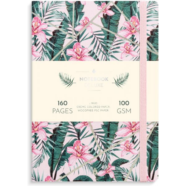 Burde Notebook Deluxe - A5 vuorattu
