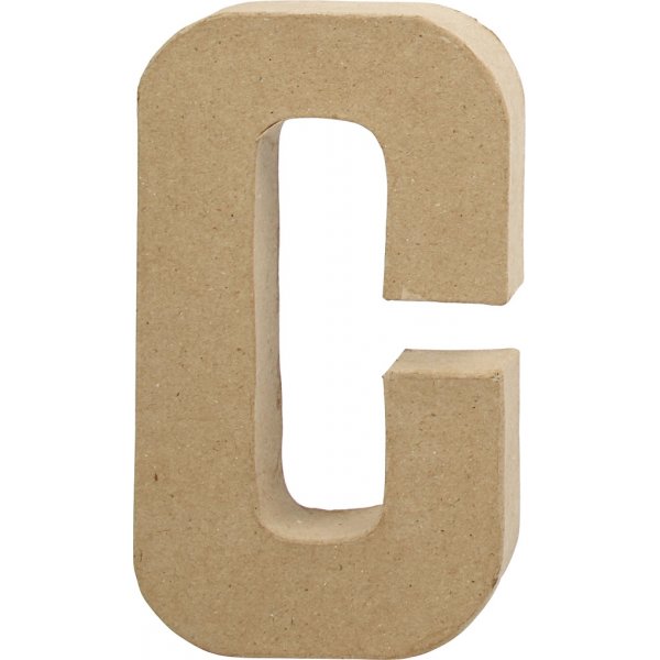 Pahvikirjain - C - 5 cm