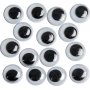 Liikkuvat silmt - tarttumattomat - 8 mm - 40 kpl