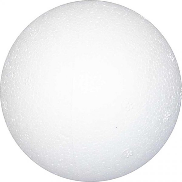 Styroksipallot - valkoinen - 7 cm - 50 kpl