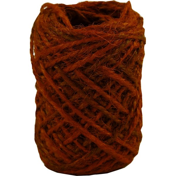 Luonnollinen hamppu - punainen - 30 m Luonnollinen hamppu - punainen - 30 m