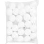 Styroksipallot - valkoinen - 8 cm - 25 kpl