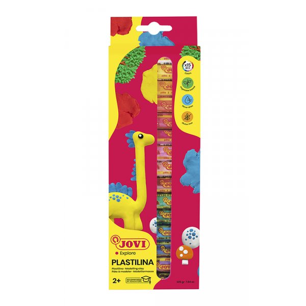 Savi - Jovi Plastilina - 15-pakkaus sekavrej 15 g