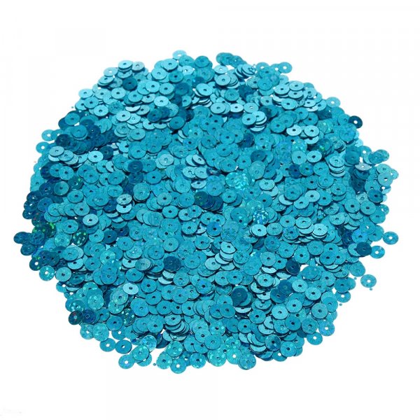 Paljetteja, pyre/litte 6mm - 10g