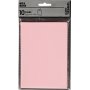 Kortit - pinkki - 10,5 x 15 cm - 10 kpl