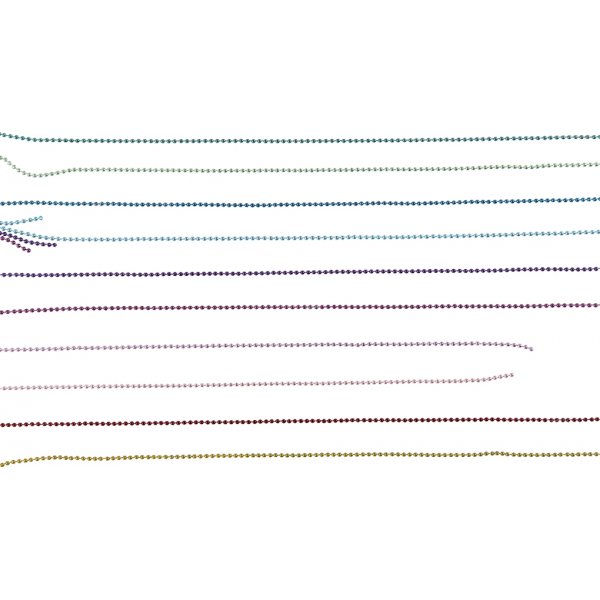 Vrilliset palloketjut lukolla - sekavrej - 10 x 80 cm