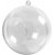 Koristepallo rei�ll� - �8 cm - 5 kpl