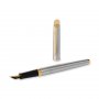 Tytekyn Waterman Hmisphre - Ruostumaton ters Gold Trim - Medium Blue